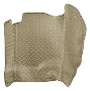 Ford F-350 Floor Liner - Center Hump - Husky Liners - HL Classic - Tan - `00-`05